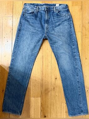ORSLOW JAPANESE DENIM Jeans Great Fades Designer Sz 5 Blue 36 RRL